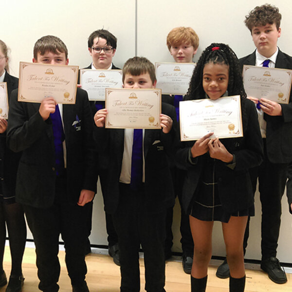 Image of Young Writers competition winners